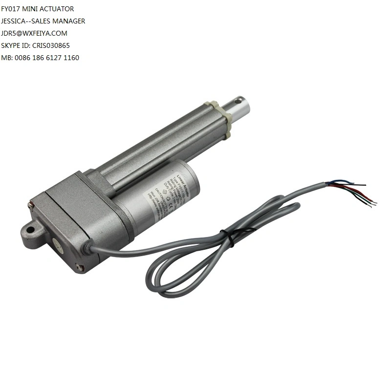 900n=90kg Load 6mm/Sec Speed 75mm=3 Inches Stroke 12V 24V DC Mini Electric Linear Actuator Linear Tubular Motor Motion