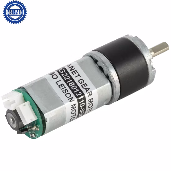 Motor eléctrico CC de alto par 6V 12V para cortina de ventana