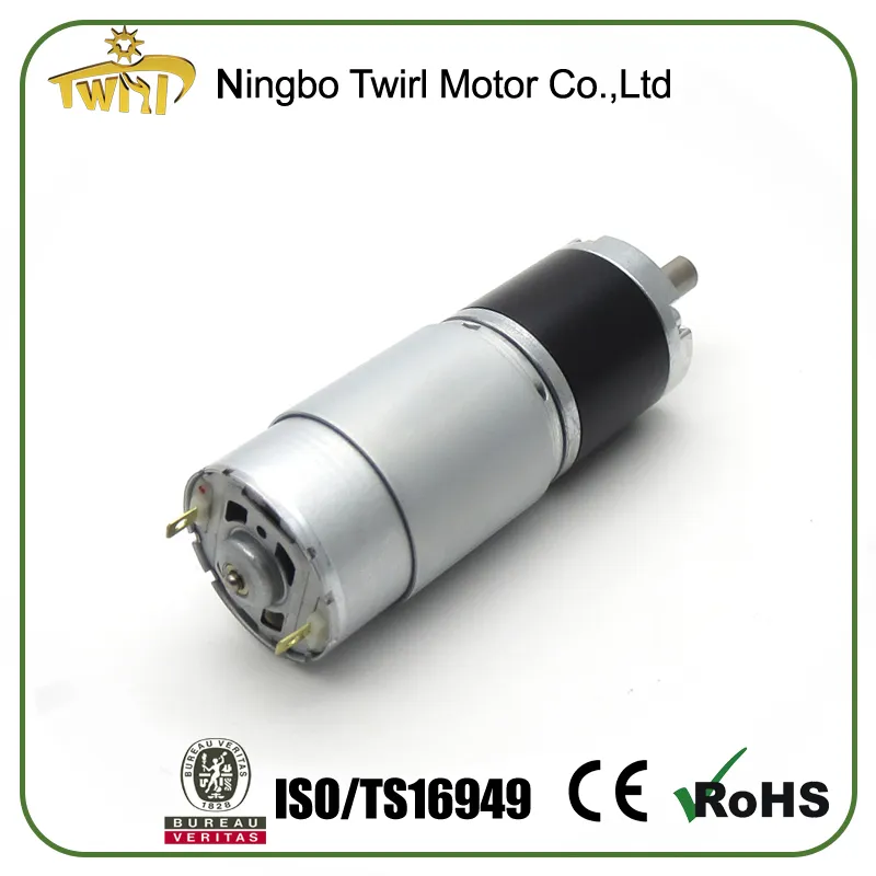Motor de engranaje planetario de 36 mm 12 V 24 V CC para cortinas automáticas