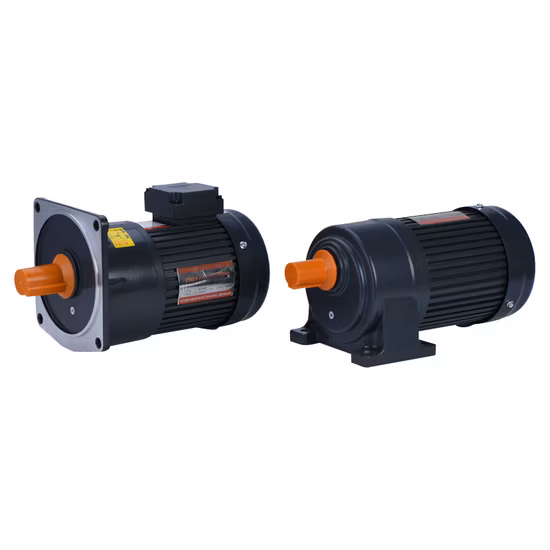 Motor trifásico de engranaje vertical de CA con engranaje de control de China 2200W caliente