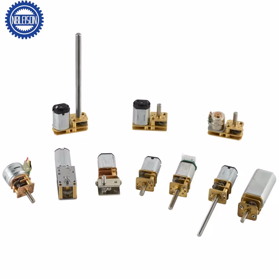  37mm 6V 12V 24 Bajas Rpm 1n.  Motor eléctrico del engranaje metálico de la caja de cambios micro DC del alto esfuerzo de torsión de M para el robot y la cortina eléctrica