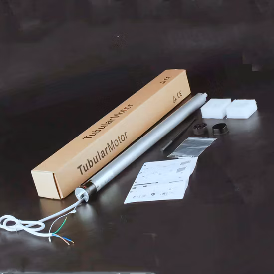 Motor tubular de persiana enrollable con receptor integrado Sigate